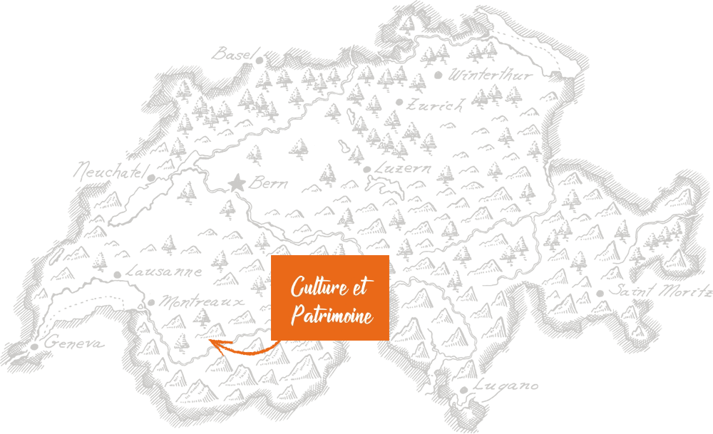 Carte de la Suisse